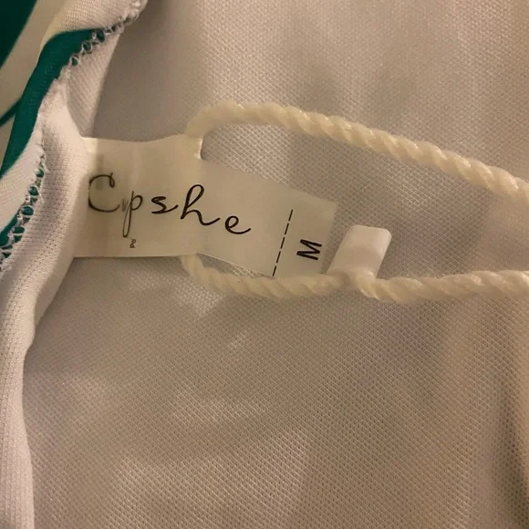 CUPSHE WOMENS SWIMSUIT💚🤍💚New with tags - Picture 6 of 9